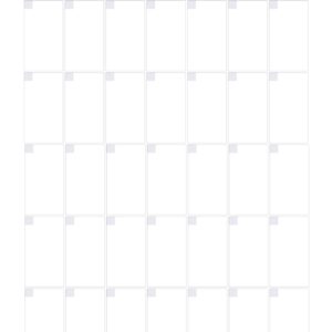 Printable 12 month perpetual calendar in portrait orientation