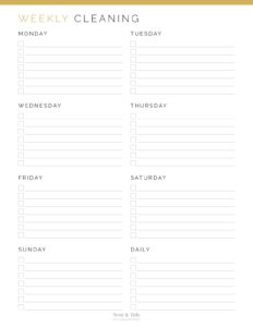 Essential Planner Kit - Neat and Tidy Design