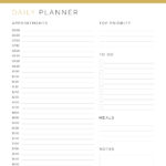 Daily appointment planner