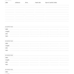 Mini Health & Fitness Kit - Neat and Tidy Design