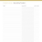 printable pdf freezer inventory list in three colours