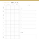 printable yearly mood tracker