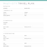Travel Planner - Multi-city vacation planner