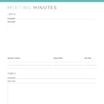 Meeting minutes printable pdf page 2