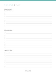 Essential Planner Kit - Neat and Tidy Design