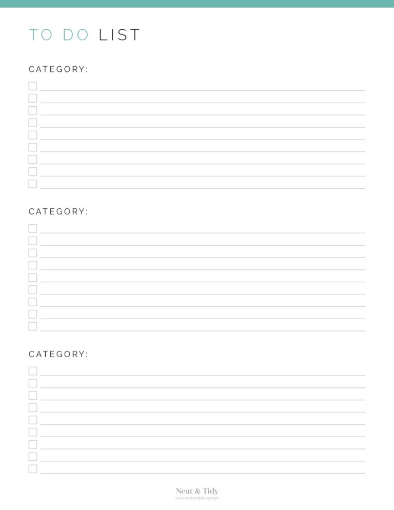 Essential Planner Kit - Neat and Tidy Design