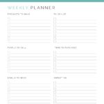 Business Weekly To Do List - Printable PDF