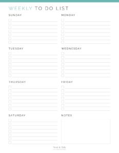 Student Planner Kit - Neat and Tidy Design