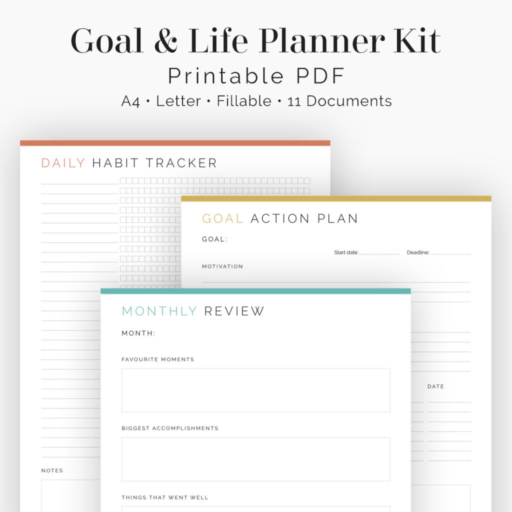Goal and Life Planner Kit