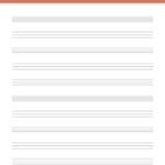 Printable PDF Sheet Music - 12 Staves