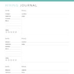Printable hiking journal for avid hikers to write down all about their adventures