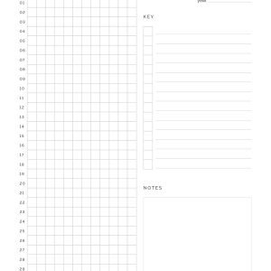 printable period tracker - keep track of your period and pms symptoms