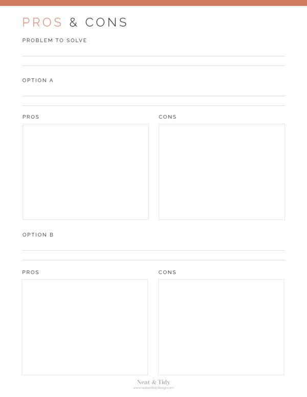 My Strengths Worksheet - Neat and Tidy Design