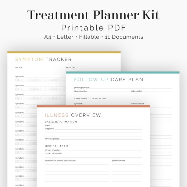 Treatment Planner Kit - Neat And Tidy Design