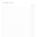 printable pdf prioritized to do list in three versions and three colours