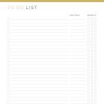printable pdf prioritized to do list in three versions and three colours