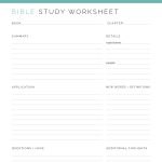 printable pdf bible study worksheet for christian bible studies