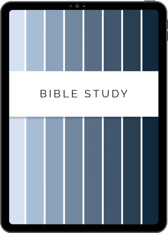 Digital God & Glam® Bible Study Planner – Paper & Glam