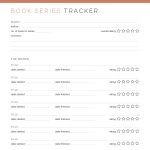 printable and fillable pdf book series tracker for 10 books