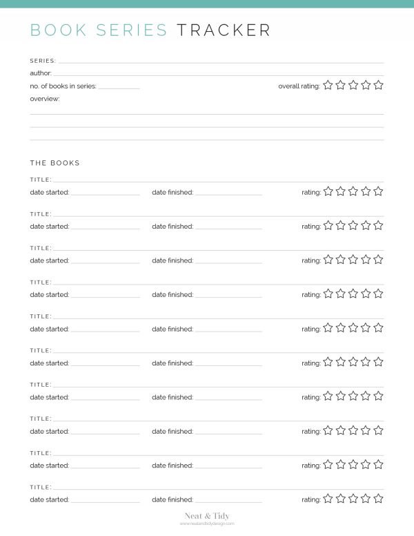 book-series-tracker-neat-and-tidy-design