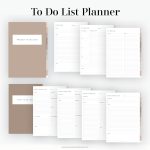 digital to do list planner for goodnotes and notability with over 35 to do list templates and 10 custom sections