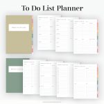 digital to do list planner for goodnotes and notability with over 35 to do list templates and 10 custom sections