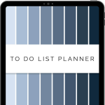 digital to do list planner for goodnotes and notability with over 35 to do list templates and 10 custom sections