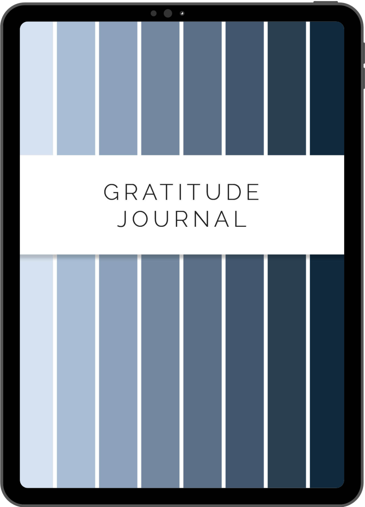 Digital Gratitude Journal - Neat and Tidy Design