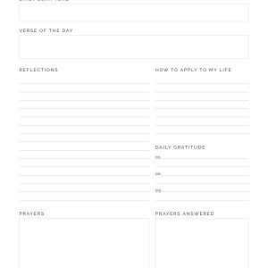 printable daily devotional guided journal page pdf