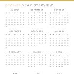 printable pdf academic year overview for 2025-2026