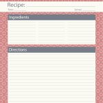 printable recipe card bundle with 14 different designs